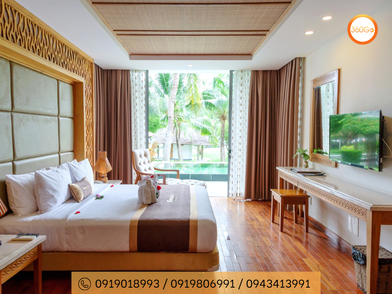 Các loại phòng và villa với nhiều lựa chọn đa dạng - Du lịch 360Go 